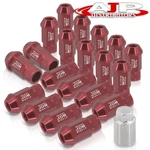 M12X1.5MM Drifting Heavy Duty Aluminum Red Lug Nuts 20PCS Set +adapter For Honda New. Price: $17.00.