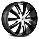 Mazzi 337 Edge Wheel 22X8.5 (35, 5X120.65, 72.56) Black Single Rim New. Price: $374.20.