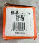 Dorman 610-405 Wheel Lug Stud M12-1.25 Bolt 19MM Hex 26MM Thread Length New. Price: $18.95.