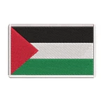 Palestine Flag Patch Palestinian West Bank Gaza Fatah Plo Embroidered Iron-on New. Price: $5.85.