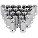 24PCS Chrome 1.9" Tall 14MM 1.5 Lug Nuts Chevrolet Silverado 1500 Ford F-150 New. Price: $25.49.