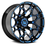 Western Spur Wheel 20X10 (-12, 6X139.7, 110) Black Single Rim New. Price: $370.00.