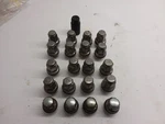 Set Of Toyota Corolla Wheel Lug Nuts Genuine Oem Used. Price: $74.28.