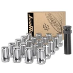 Jiiinmiiin 20PCS 1/2X20 Lug Nuts Chrome With 6 1/2-20 1.38 Inch, New. Price: $26.05.