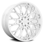 Dub S262 Og Wheel 22X9.5 (25, 6X139.7, 106.1) Chrome Single Rim New. Price: $765.00.
