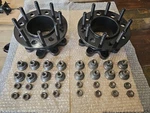 2012-2018 Ram 3500 Dually Front Extension Hubs & Lug Nuts Used. Price: $599.00.