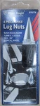 White Knight 619174 4PC.WHEEL Lug Nut Set,black Bulge ACORN,12MM X 1.50R.H. New. Price: $9.89.