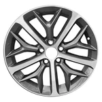For Honda Civic 22 10 Alloy Factory Wheel-spoke Machined Dark Charcoal 18X8 Used. Price: $325.68.