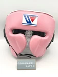 Winning Boxing Head Gear FG-2900 Size Pink Black Face Guard Type Japan New. Price: $999.00.