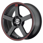 Motegi MR116 16X7 5X100/5X114.3 ET40 Matte Black W/red Racing Stripe (qty Of 1) New. Price: $186.54.
