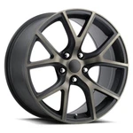 Factory Reproductions FR75 20X9 5X127 ET34.7 Black/machined/bronze (qty Of 1) New. Price: $275.00.