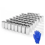 Lug Nut Covers 33MM Abs Chrome Plastic Anti Cylinder New. Price: $107.73.
