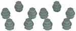 Dorman Grey Lug Nut Cover M24-2.0 Hex 19MM Set 10 For Chevy Buick Pontiac Saturn New. Price: $17.95.