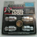 Gorilla Automotive 61661N Chrome Acorn Guard Wheel Locks - Set Of 4 New. Price: $15.00.