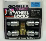 New In Package Gorilla Guard Ii Wheel Locks 12MM X 1.25 Acorn Chrome 61621N. Price: $19.95.