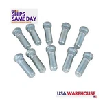Strange A3130, Set Of 10 Fits Wheel Studs Gm & Mopar 7/16 X 20 W/.472 Knurl New. Price: $52.43.
