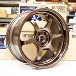 Advan R6 Wheel 18X9.5", 45MM, 5X114.3, SET/4 Racing Copper Bronze YA68J45ECB X4 New. Price: $3787.42.