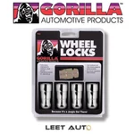 Gorilla Guard Wheel Locks, 14MM 2.00 Thread, Duplex, Bulge Acorn, Chrome 66601 New. Price: $34.88.
