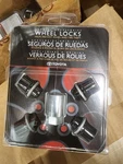 Toyota Black Wheel Lock Set PT276-35200-02 New. Price: $50.00.