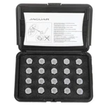 Genuine Jaguar Complete Wheel Nuts Set - Chrome Growler Head T4A11434 New. Price: $267.29.