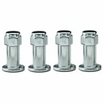 Weld Racing 601-1416 Chrome 1/2-20" Lug Nuts With .687" Shank Dia Set Of New. Price: $19.99.