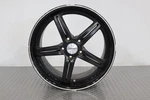 C6 Corvette Vossen VVS087 ET58 19X9.5 Single Wheel Rim (black/silver) Curb Rash Used. Price: $84.38.