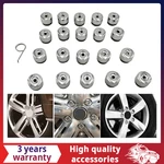 New Pcs Chrome Wheel Lug Bolt Nut Cover Caps Fits For Vw Touareg 2004-2016. Price: $141.81.