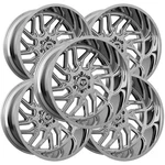 (set Of 5) Tis 544C 20X9 6X135/6X5.5" +0MM Chrome Wheels Rims 20" Inch New. Price: $3090.00.
