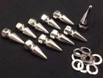 Transmission Kicker Side Cover Chrome Spike Nut Shovelhead Panhead Twin 7112-19 New. Price: $24.20.
