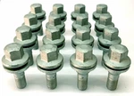 16 Oe Alloy Wheel M12 1.25 Flat Seat 17MM Hex Bolts - Peugeot New. Price: $56.58.