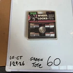 Gorilla 93621 Automotive Standard Mag, 12MM X 1.25 Chrome Wheel Locks With Key New. Price: $17.99.