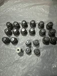 Toyota Genuine 00276-00900 Wheel Lock Lug Nut Set 21 Pcs Lexus GS300 IS300 Used. Price: $45.99.