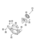 Genuine Mopar Hex Flange Head Screw 6104454AA New. Price: $5.31.