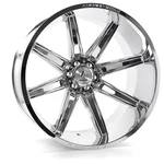 24X14 Chrome Axe Artemis 6X135 6X139.7 6X5.5 Offroad Wheels Rims 26 22 12 New. Price: $3600.00.
