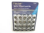 White Knight 773804 Wheel Lock Kit 1/2" - Acorn Lug Nuts 3/4" Hex, 20 Pack New. Price: $29.99.