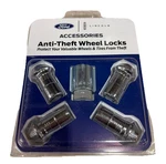 Ford EK4Z-1A043-A Anti-theft Wheel Locks, Chrome Fits Selected 2015-2025 Models New. Price: $42.49.