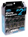 Project Kics 12X1.50 Black R26 Lug Nuts - 16+4 New. Price: $243.20.