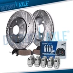 Front Drilled Rotors Brake Pads +10PC Wheel Lug Nuts For Blazer S10 Sonoma Jimmy New. Price: $110.34.