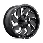 20X9 Fuel D574 Cleaver Gloss Black & Milled Wheels 6X135/6X5.5 (20MM) Set Of New. Price: $2000.00.