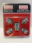Genuine Toyota Wheel Lock Set Chrome Lug Nuts Made Usa New. Price: $47.53.