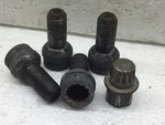 Abc Oem Wheel Bolt Lock Lug Nut Vw Passat Jetta Golf MK4 MK5 7 Genuine 2 Used. Price: $25.00.