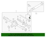New Genuine Nissan Bolt-hub 432229BL0A / 43222-9BL0A Oem. Price: $15.38.