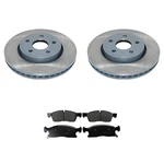 Durago Front Rotors Akebono Proact Disc Brake Pad Kit For Durango Grand Cherokee New. Price: $158.95.