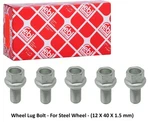 X Steel Wheel Lug Bolt 12MM 40MM 60- 85 Mercedes 000 990 45 07 201 401 02 70 New. Price: $24.45.