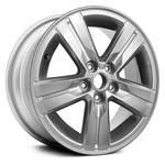 For Chevy Trax 13-22 5-SPOKE Painted Silver 16X6.5 Alloy Factory Wheel Replica New. Price: $186.59.