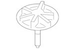 Genuine Kia Spare Retainer 62850-3X000 New. Price: $14.06.