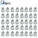 Pack Of 40 33MM Lug Nut Covers Caps Chrome For Semi Truck Abs Plastic Push On New. Price: $23.86.
