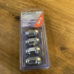 White Knight 217174 Wheel Lug Nuts 12MM 1.50 Thread Size, 3/4" Hex; 4-PACK New. Price: $6.00.