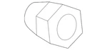 Genuine Mitsubishi Wheel Nut 4251A013 New. Price: $30.63.