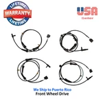 4 Abs Wheel Speed Sensor Front Rear Right & Left Fit Nissan NV200 2013-2019 Fwd New. Price: $48.68.